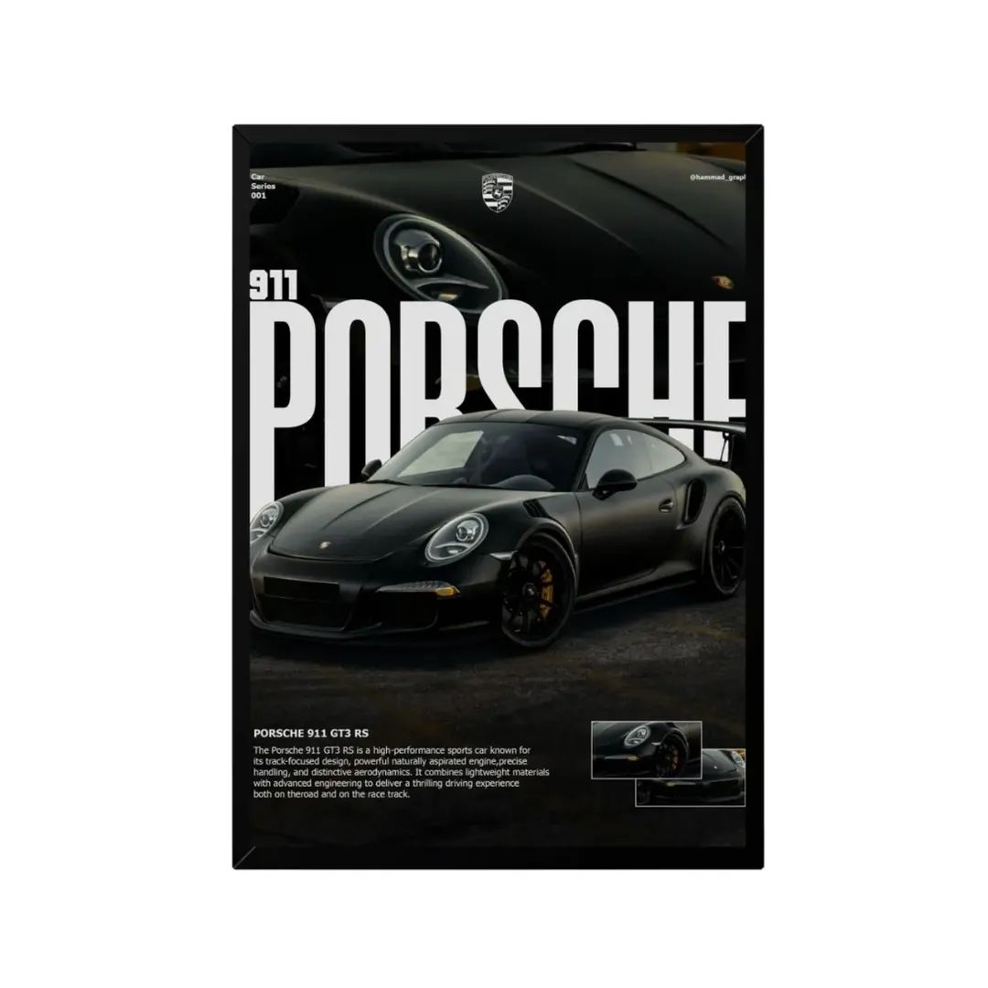 PORSCHE BLACK