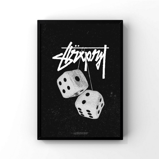 Dice black