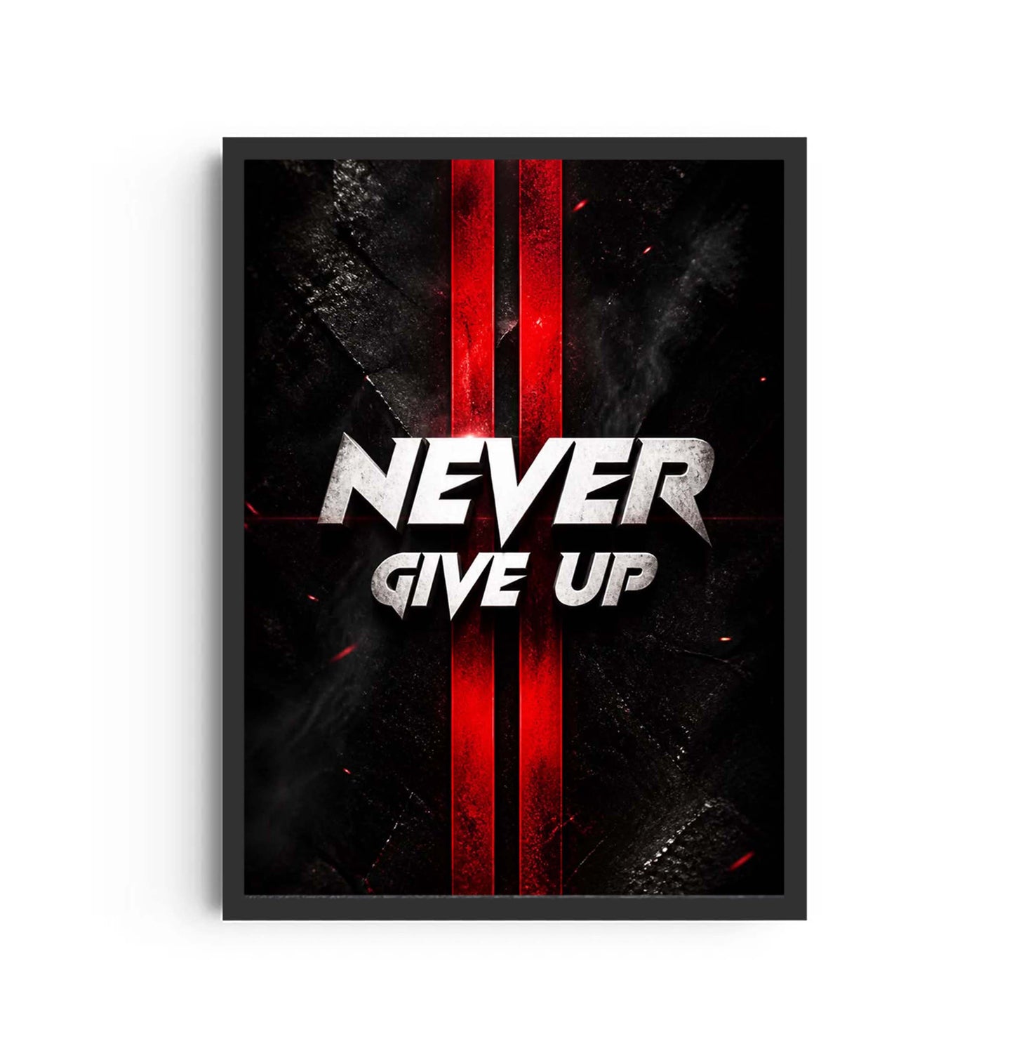 Never give up