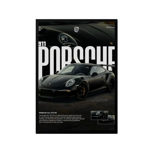 PORSCHE  BLACK